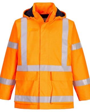 Custom Portwest TTMC Bizflame Rain HV Jacket