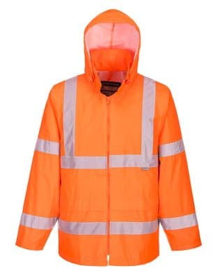 Custom Portwest Hi-Vis Rain Jacket