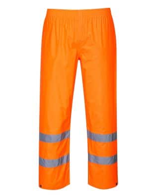 Custom Portwest Hi-Vis Rain Trousers