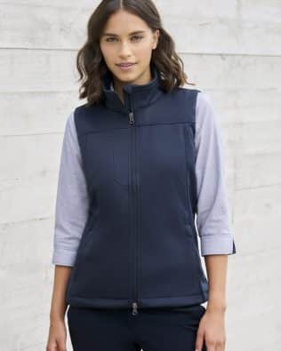 Custom Biz Collection Womens Softshell Vest FA-J29123