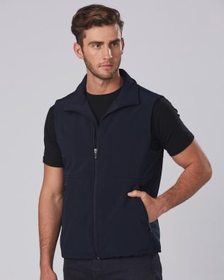 Shiny Men’s Softshell Hi-Tech Vest SH-JK25
