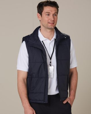 Shiny Men’s Nylon Rip-stop Padded Vest SH-JK29