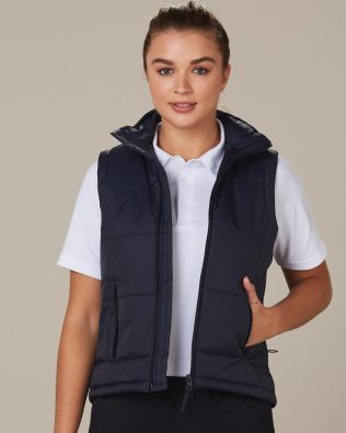 Shiny Ladies’ Nylon Rip-stop Padded Vest SH-JK30