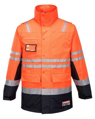 Custom Portwest Fire Jacket D/N