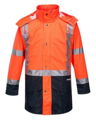 Custom Portwest Farmers Hi-Vis Jacket D/N