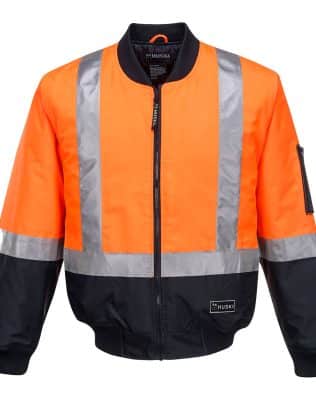 Custom Portwest Hi-Vis Bomber Jacket D/N