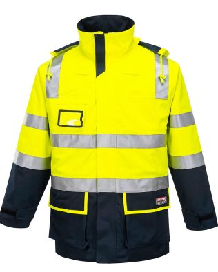 Custom Portwest Flash FR Hi-Vis Jacket D/N