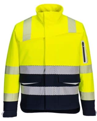 Custom Portwest Hi-Vis Softshell Jacket D/N