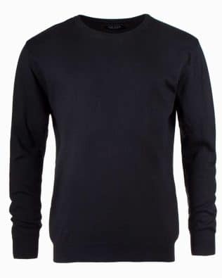 Pure Waste Plain Knit Sweater C3-KMB