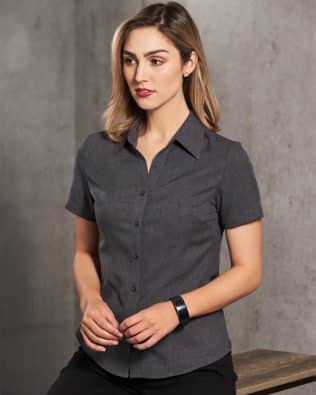Shiny Women’s Cooldry Short Sleeve Shirt SH-M8600S