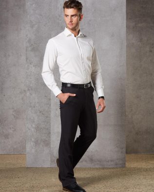 Shiny Men’s Stretch Wool Blend Pants SH-M9300