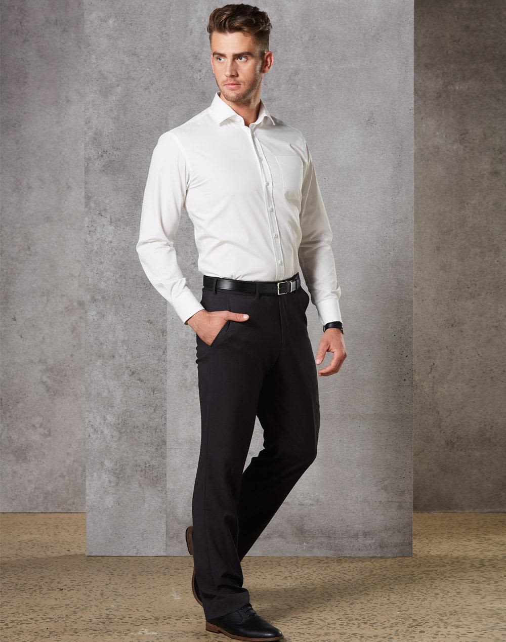 Men's Stretch Wool Blend Pants SH-M9300