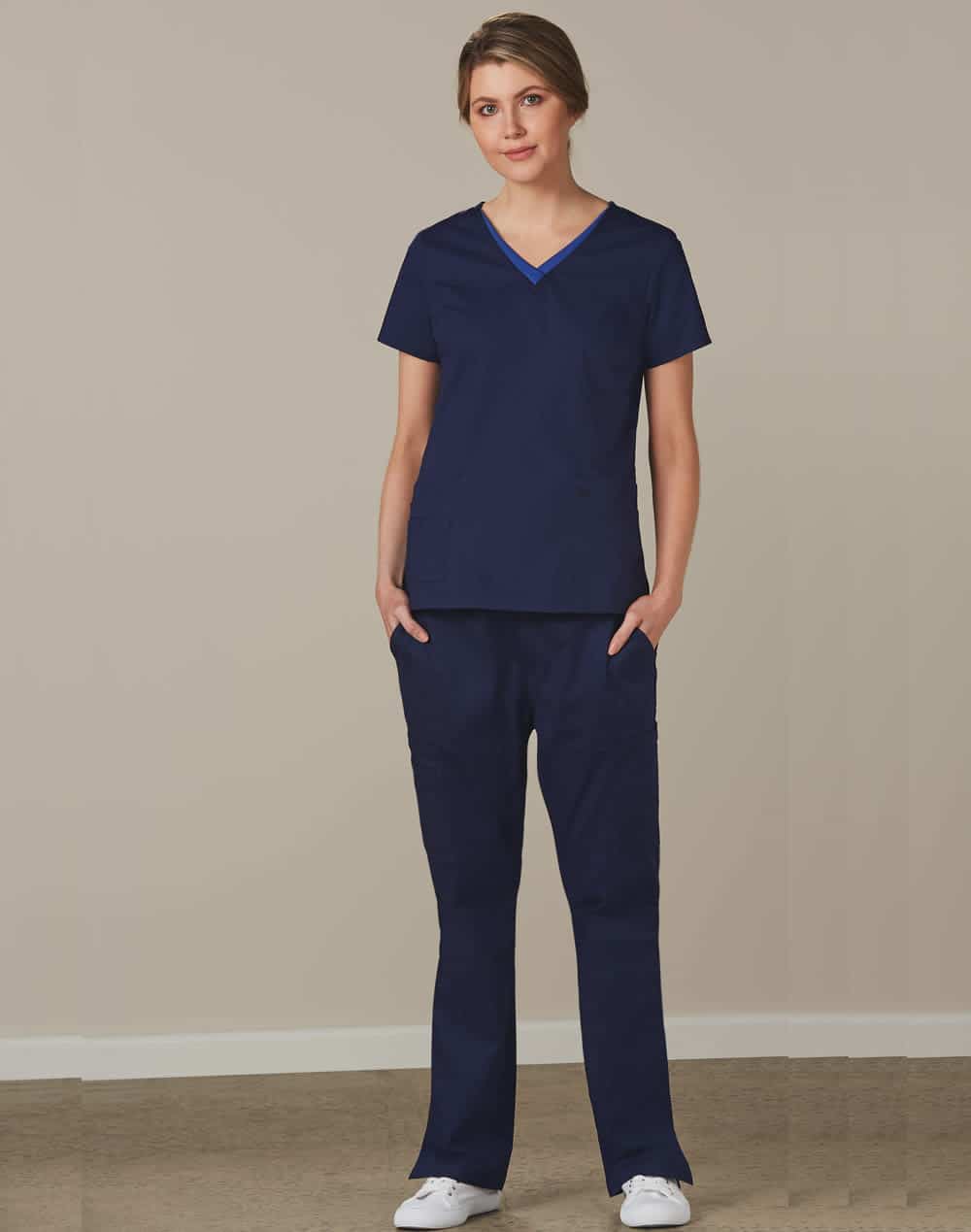 Ladies' Solid Colour Scrub Pants SH-M9720