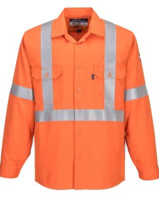 Custom Portwest Flame Resistant X-Back Shirt