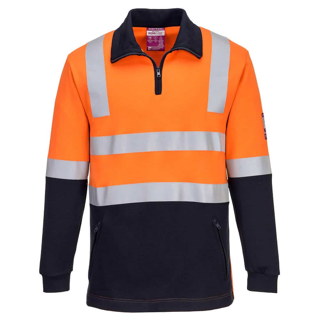 FR Hi-Vis Brushed Fleece