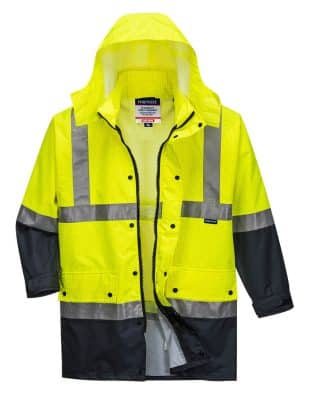 Custom Portwest Hi-Vis Antistatic Jacket D&N
