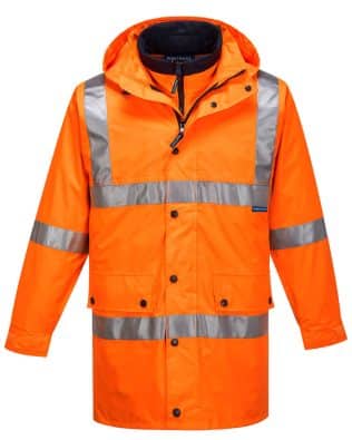 Custom Portwest Hi-Vis 4in1 Jacket D&N