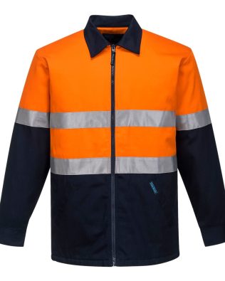 Custom Portwest Quilt Padded Cotton Jacket D&N