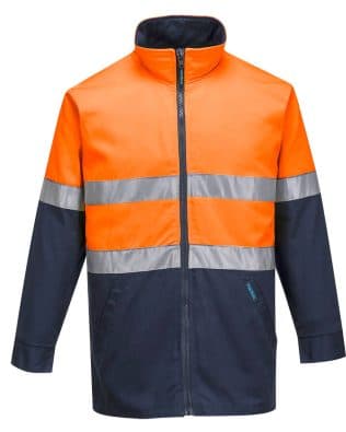 Custom Portwest Cotton Drill Jacket D&N