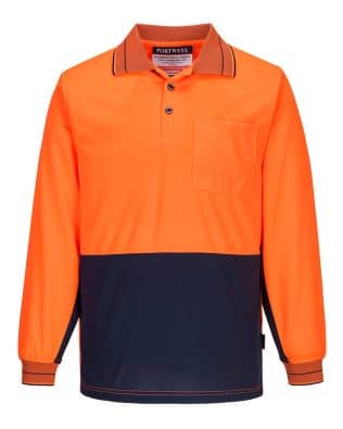 Custom Portwest Micro Mesh Polo Class D L/S