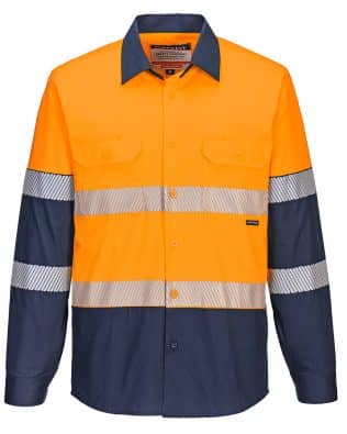 Custom Portwest Stretch Shirt D&N