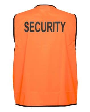 Custom Portwest Security Hi-Vis Vest Class D