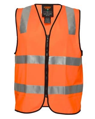 Custom Portwest Hi-Vis Zip Vest D&N