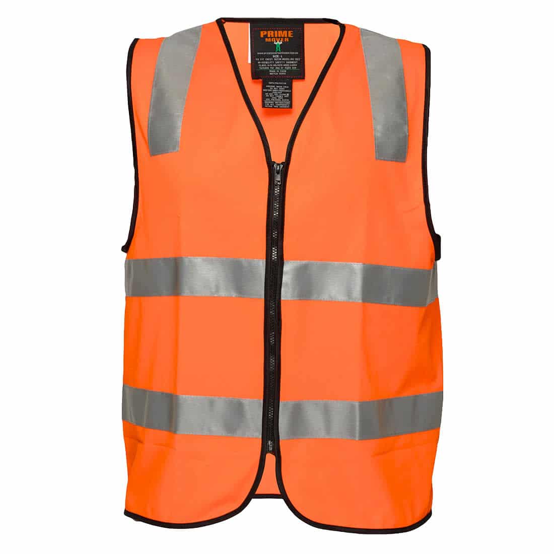 Hi-Vis Zip Vest D&N