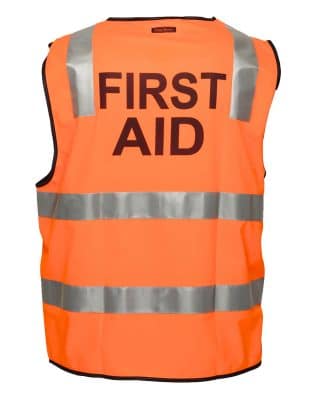 Custom Portwest First Aid Zip Vest D&N