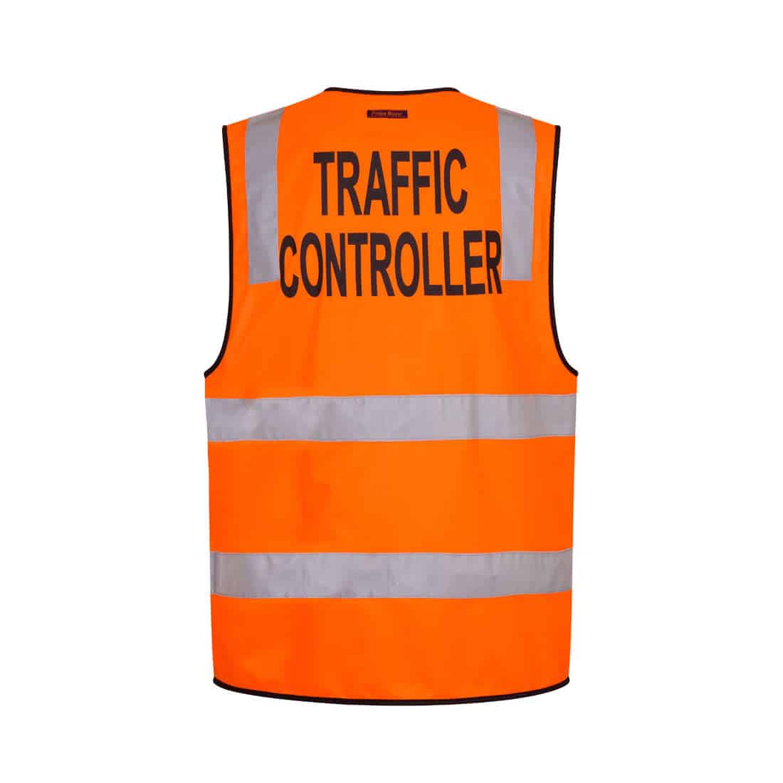 Traffic Control Zip Vest D/n
