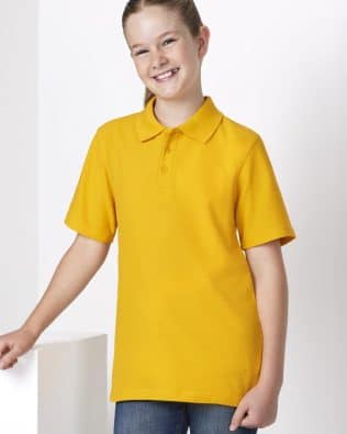 Custom Biz Collection Kids Crew Short Sleeve Polo FA-P400KS
