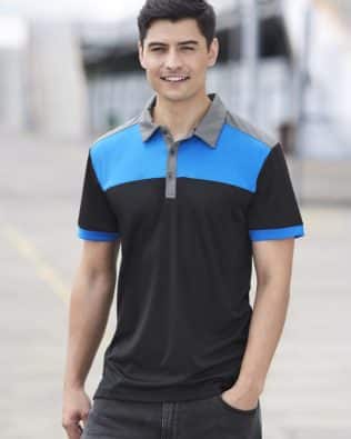 Custom Biz Collection Mens Charger Short Sleeve Polo FA-P500MS