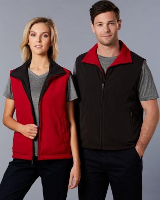 Shiny Unisex reversible vest SH-PF04A