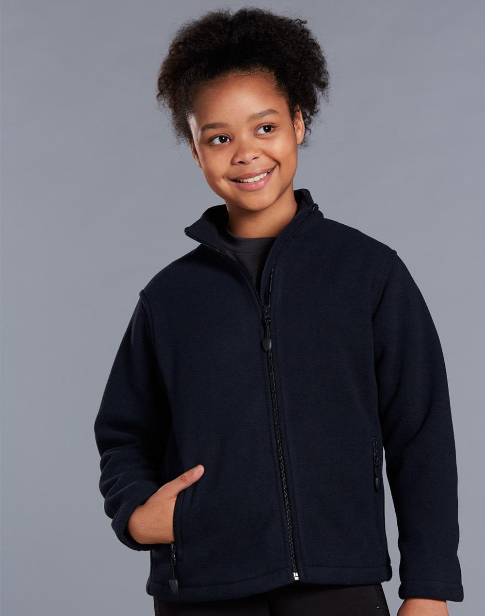 kids bonded P/F full zip jacket SH-PF07K