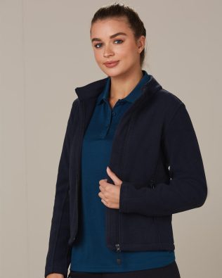 Shiny FROST Ladies’ Bonded Polar Fleece Jacket SH-PF08