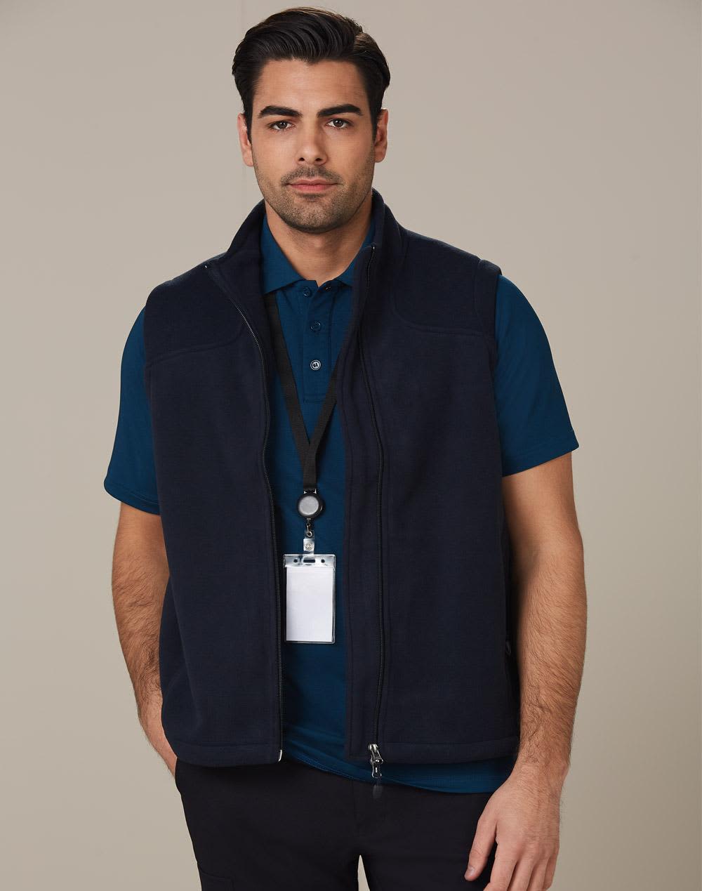 Diamond Fleece Vest for Men SH-PF09