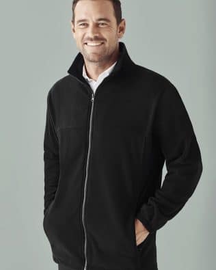 Custom Biz Care Mens Plain Micro Fleece Jacket FA-PF630