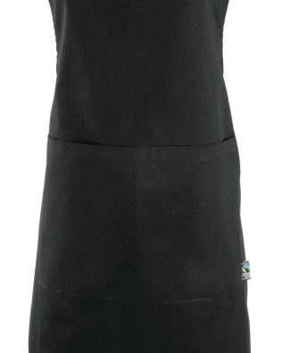 Premier Workwear Cotton bib apron, organic and fairtrade certified C3-PR112