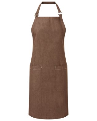 Premier Workwear Cotton denim bib apron C3-PR113