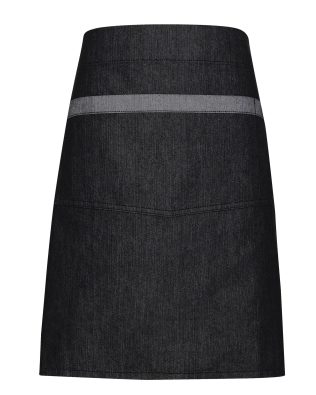 Premier Workwear Domain contrast denim waist apron C3-PR128