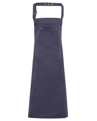 Premier Workwear Chino cotton bib apron C3-PR132