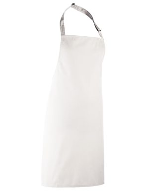Premier Workwear Colours bib apron C3-PR150-BW