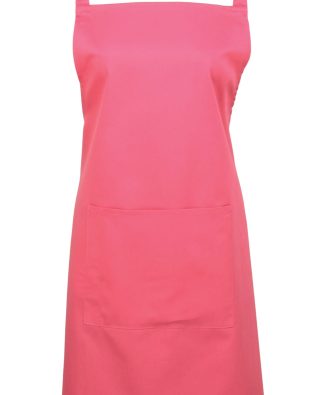 Premier Workwear Colours bib apron with pocket C3-PR154