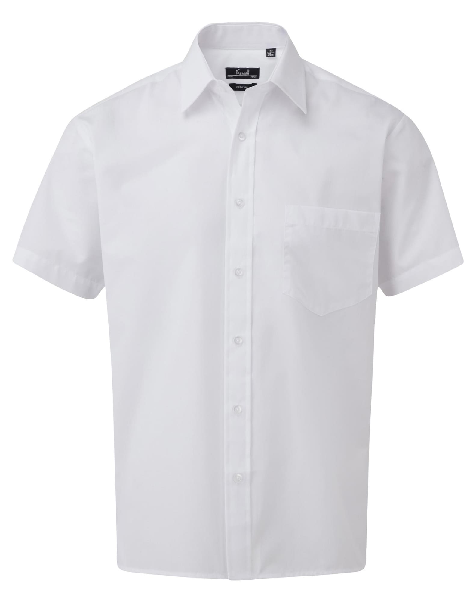 Short sleeve poplin shirt