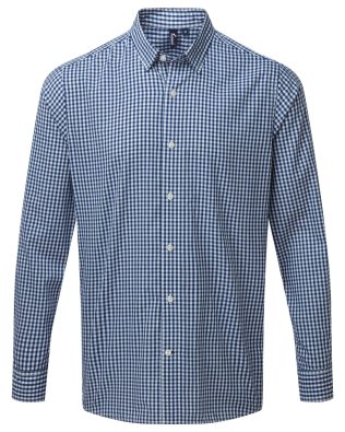 Premier Workwear Maxton check long sleeve shirt C3-PR252