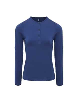 Premier Workwear Women’s long john roll-sleeve tee C3-PR318