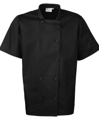 Premier Workwear Short sleeve chef’s jacket C3-PR656