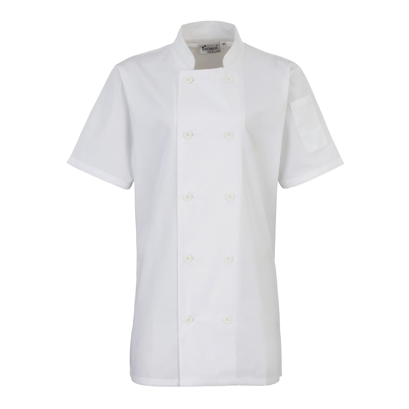 Women's short sleeve chef's jacket C3-PR670