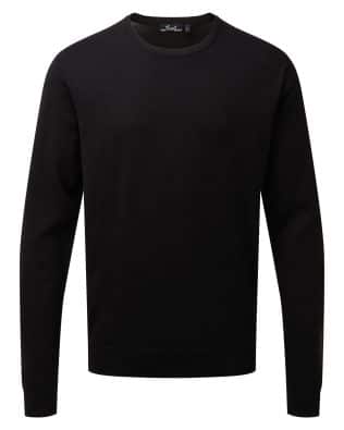 Premier Workwear Crew neck cotton-rich knitted sweater C3-PR692