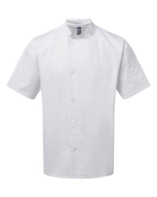 Premier Workwear Chef’s essential short sleeve jacket C3-PR900